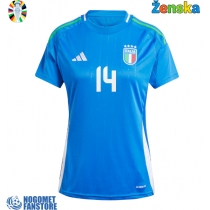 Italija Federico Chiesa #14 Domaci Dres za Ženska EP 2024 Kratak Rukav